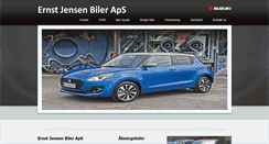 Desktop Screenshot of ej-biler.dk
